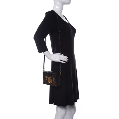 Louis Vuitton Monogram Petite Malle Black 2 of 12