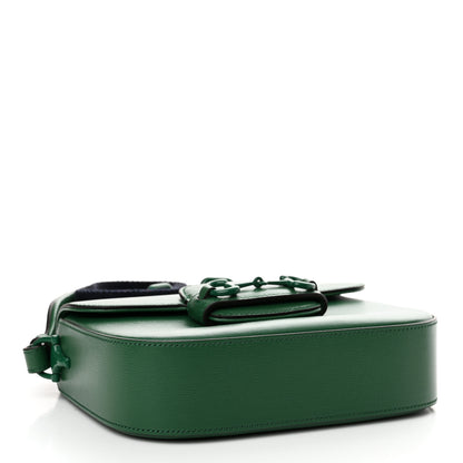 Gucci Azalea Calfskin Web Monochrome Horsebit 1955 Shoulder Bag Emerald 4 of 10