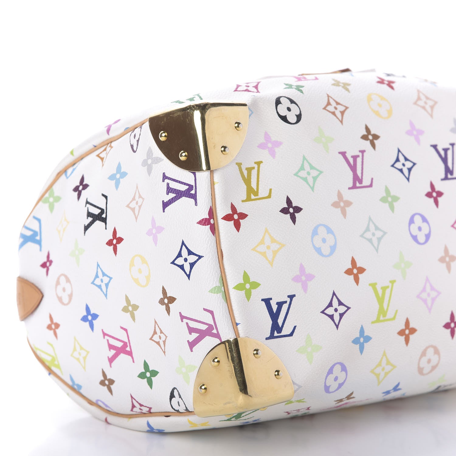 Louis Vuitton Monogram Multicolor Speedy 30 White 6 of 9