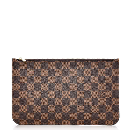 Louis Vuitton Damier Ebene Neverfull MM GM Pochette 1 of 7