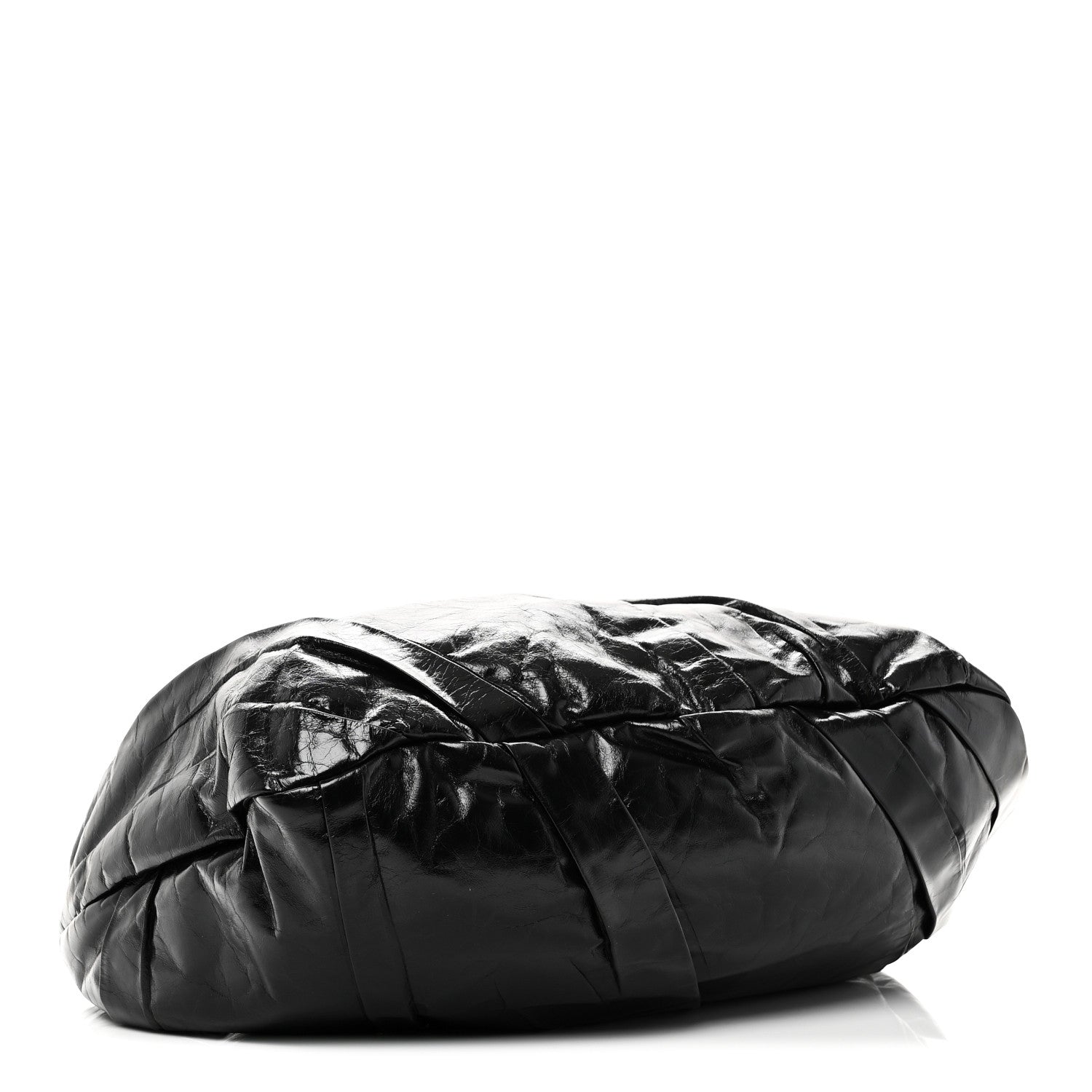 Chanel Glazed Calfskin Twisted Hobo Black 4 of 10