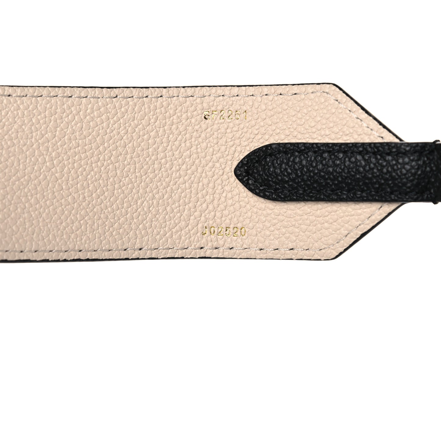 Empreinte Monogram Bandouliere Shoulder Strap Black Beige