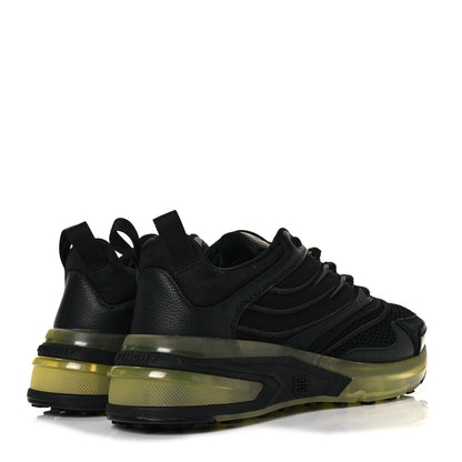 Givenchy Calfskin Mesh Technical Canvas Mens GIV 1 Sneakers 37.5 Black 4 of 9