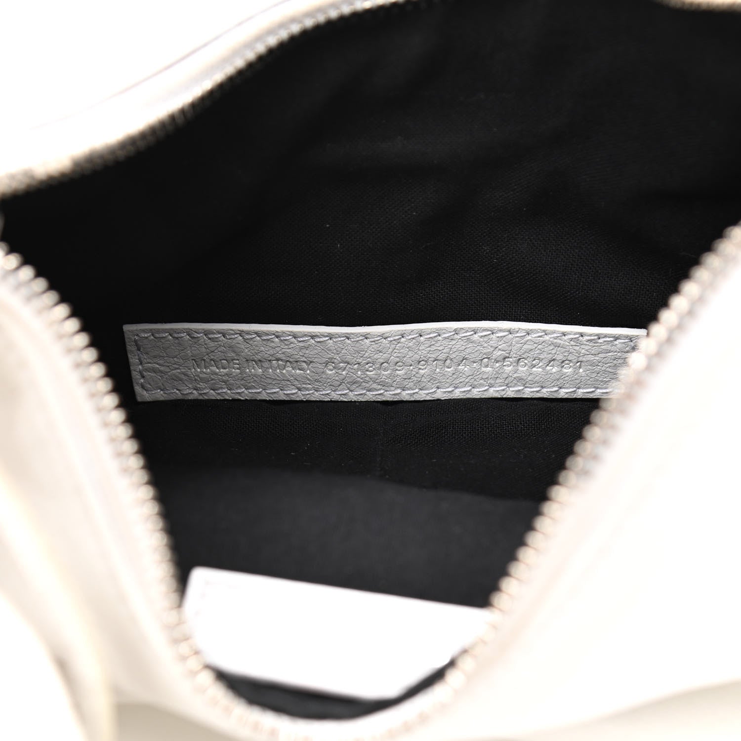 Balenciaga Agneau Arena Le Cagole Shoulder Bag XS Optic White 7 of 10
