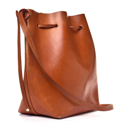 Mansur Gavriel Vegetable Tanned Calfskin Bucket Bag Cammello Rosa 2 of 4