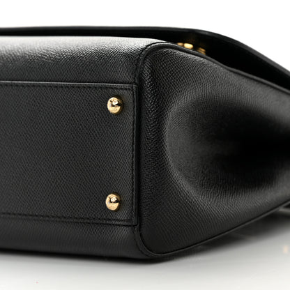 Dolce & Gabbana Dauphine Small Miss Sicily Satchel Black 10 of 20