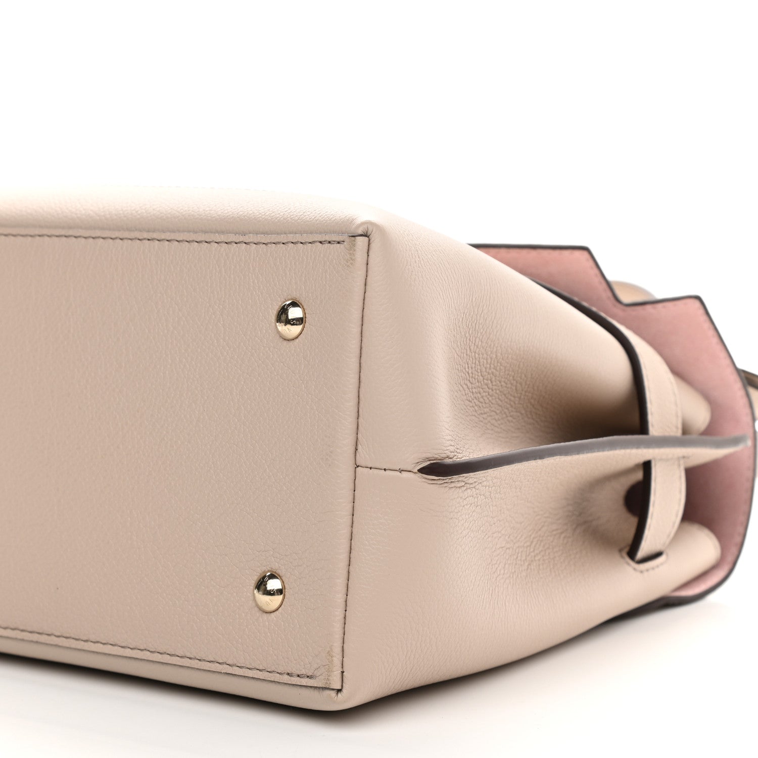 Louis Vuitton Soft Calfskin Lockme Ever MM Greige 8 of 9