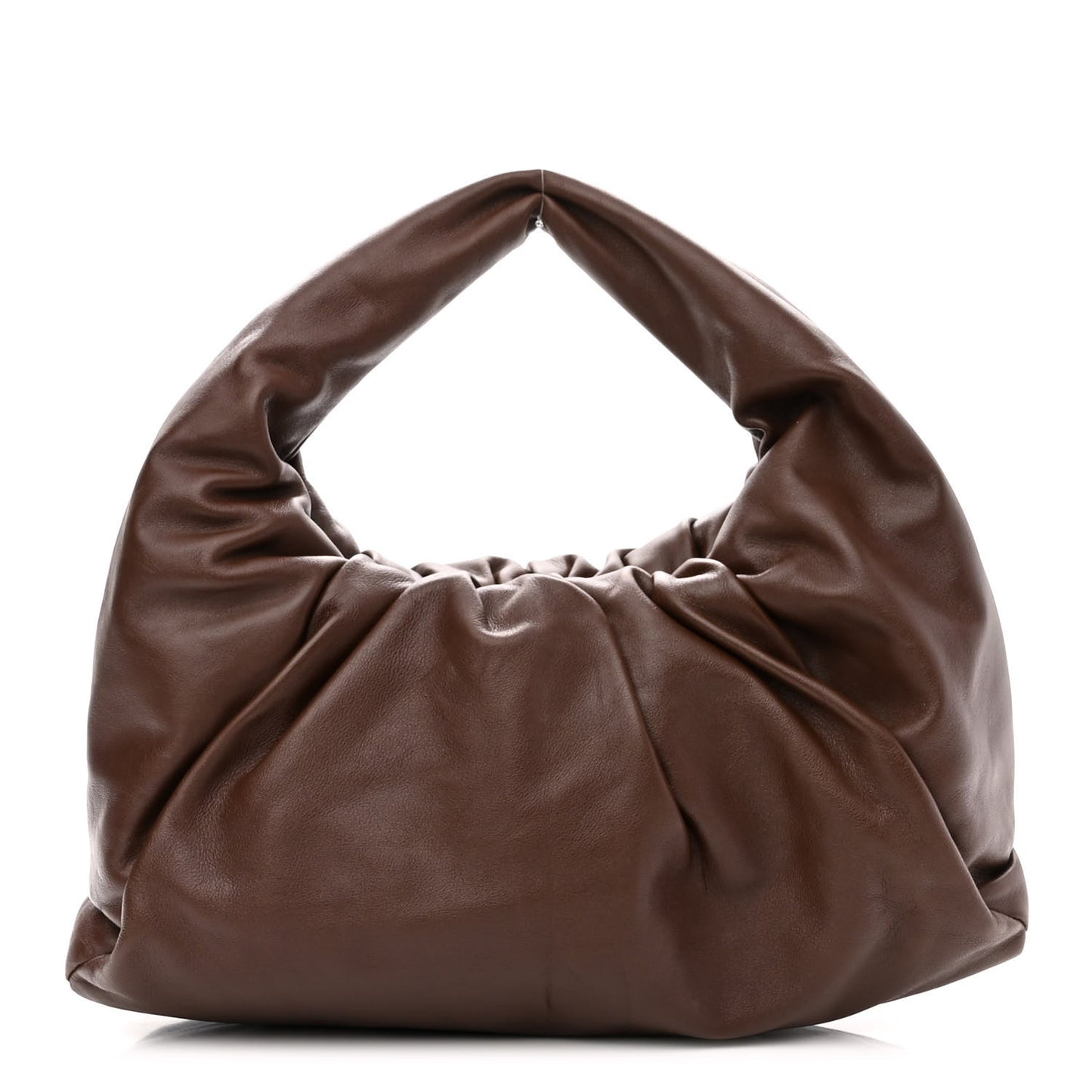 Smooth Butter Calfskin Small The Shoulder Pouch Brownie