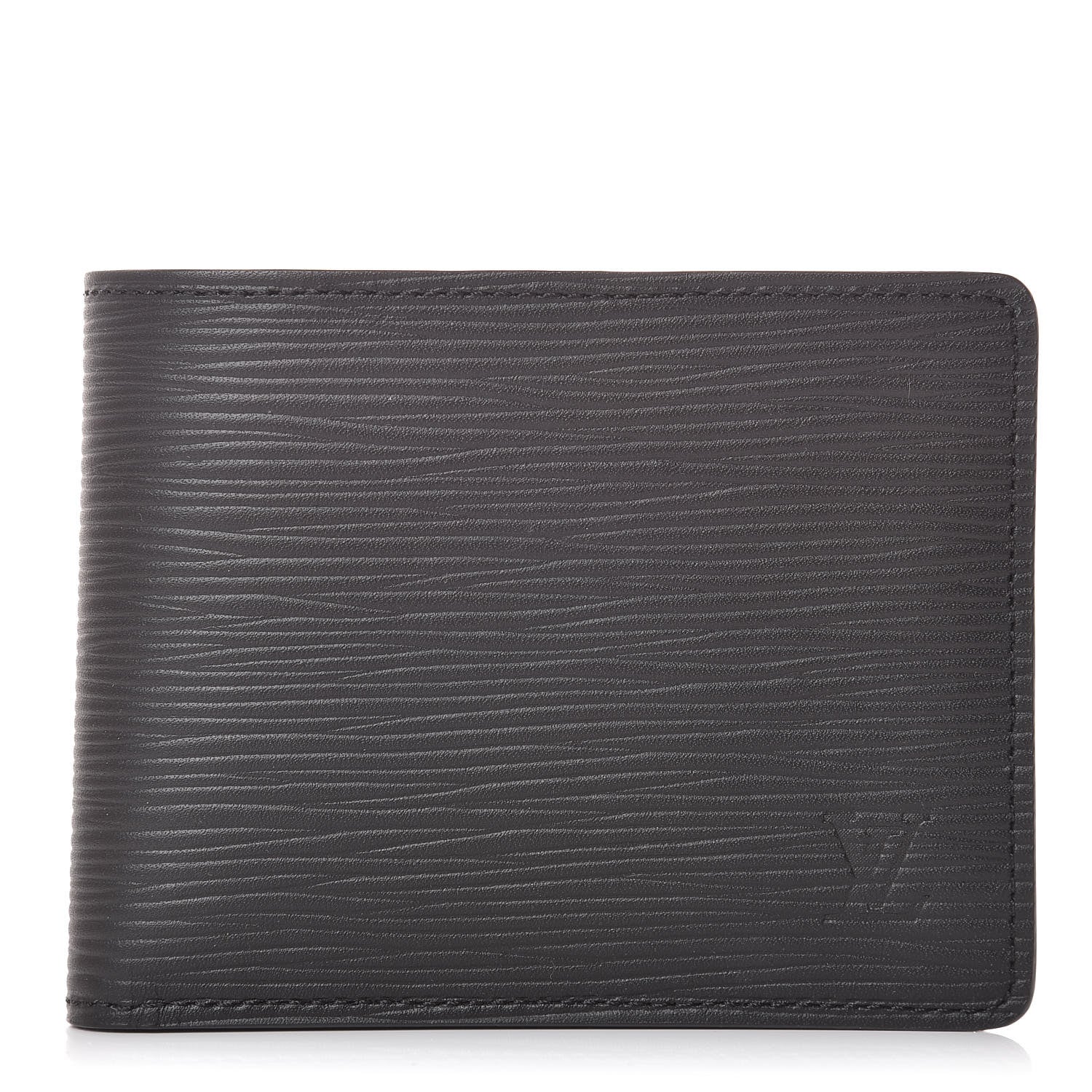 Louis Vuitton Epi Slender Wallet Black 1 of 8