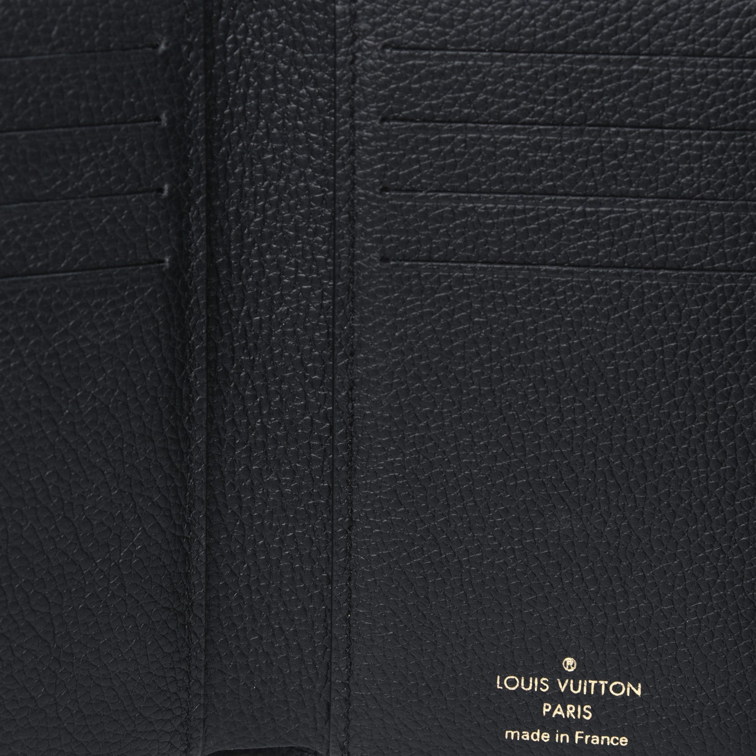 Louis Vuitton Monogram Pallas Compact Wallet NM Black 5 of 6