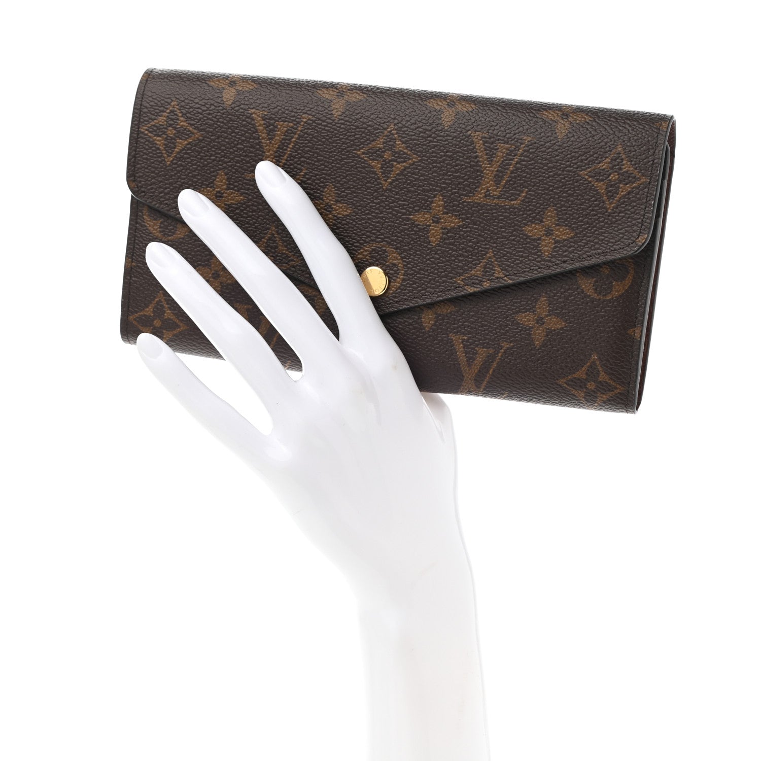 Louis Vuitton Monogram Sarah Wallet NM 2 of 7