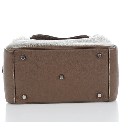 Hermes Taurillon Clemence Lindy 30 Etoupe 8 of 11