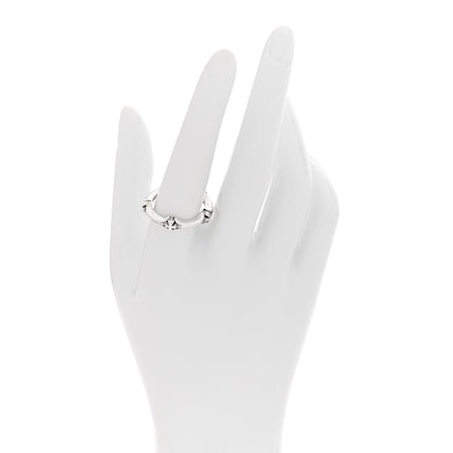 Chrome Hearts Sterling Silver Plus and Bone Ring 58 8.5 2 of 5