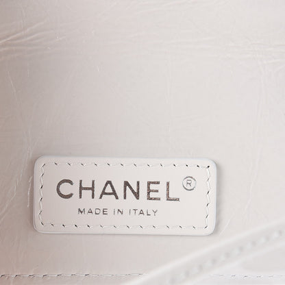 Chanel Crumpled Calfskin PVC Quilted Backpack White 7 of 9
