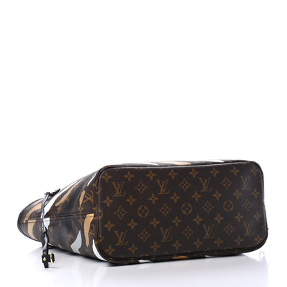 Louis Vuitton X LOL Monogram Neverfull MM Gold Silver 3 of 4