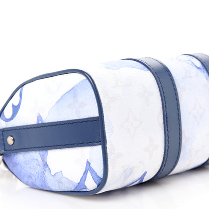 Louis Vuitton Monogram Watercolor Keepall XS Blue 8 of 10