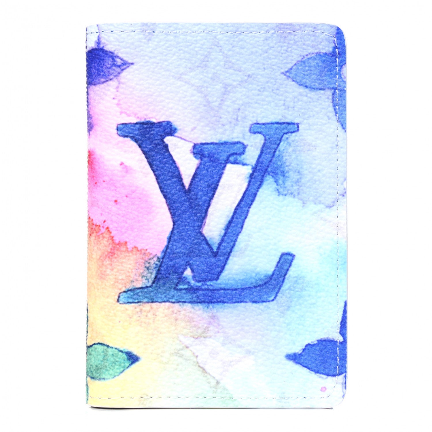 Louis Vuitton Monogram Watercolor Pocket Organizer NM Multicolor 1 of 4