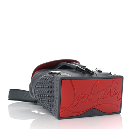 Christian Louboutin Calfskin Spiked Small Explorafunk Backpack Charbon 3 of 7