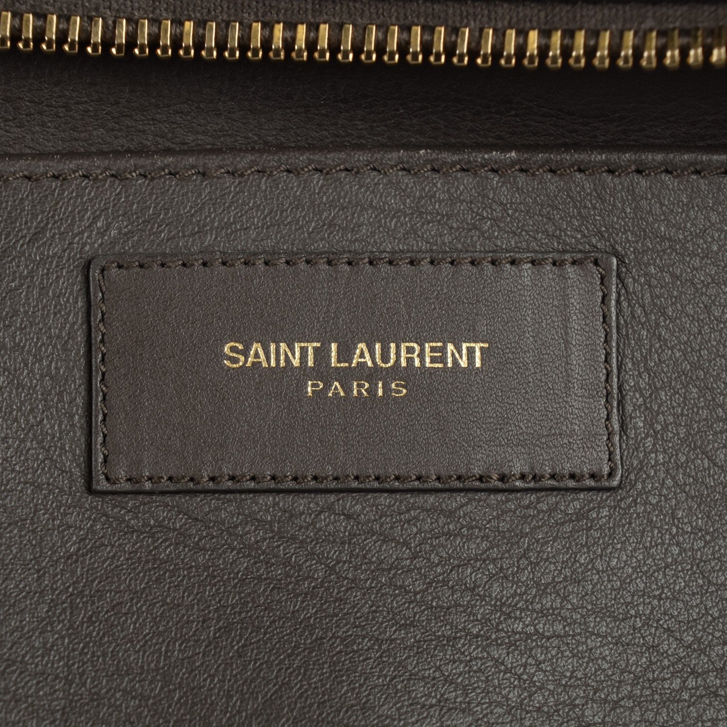Saint Laurent Calfskin Small Classic Y Cabas Grey 6 of 9