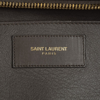 Saint Laurent Calfskin Small Classic Y Cabas Grey 6 of 9