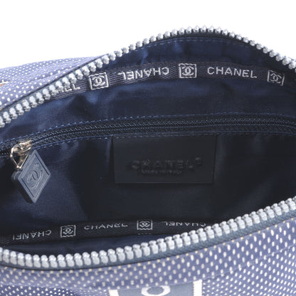 Chanel Mesh Sport Single Flap Navy 5 of 8