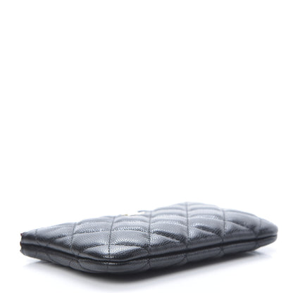 Chanel Caviar Quilted Small Cosmetic Case Black 4 of 8