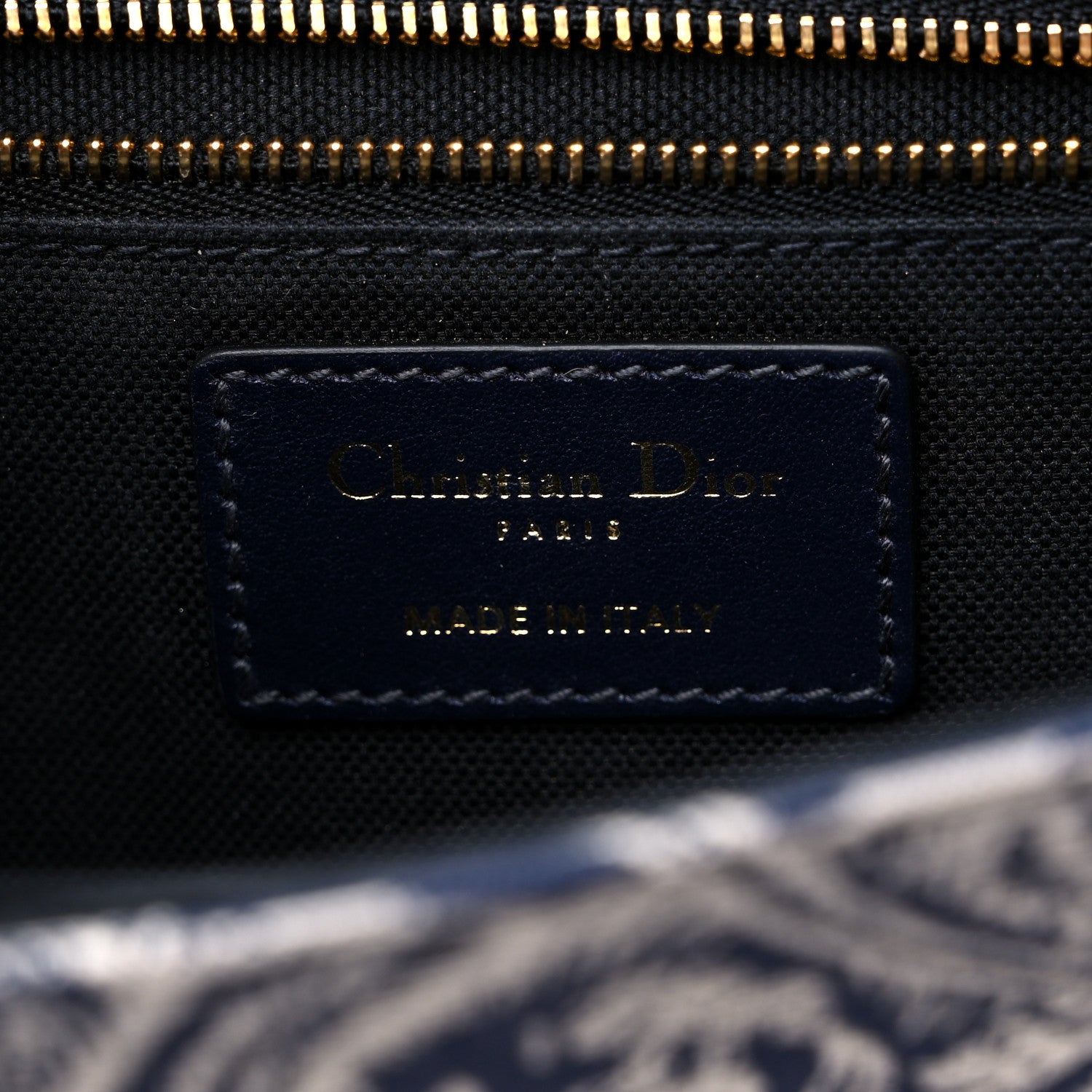 Christian Dior Toile de Jouy Reverse Jacquard 30 Montaigne Flap Bag Blue 6 of 9