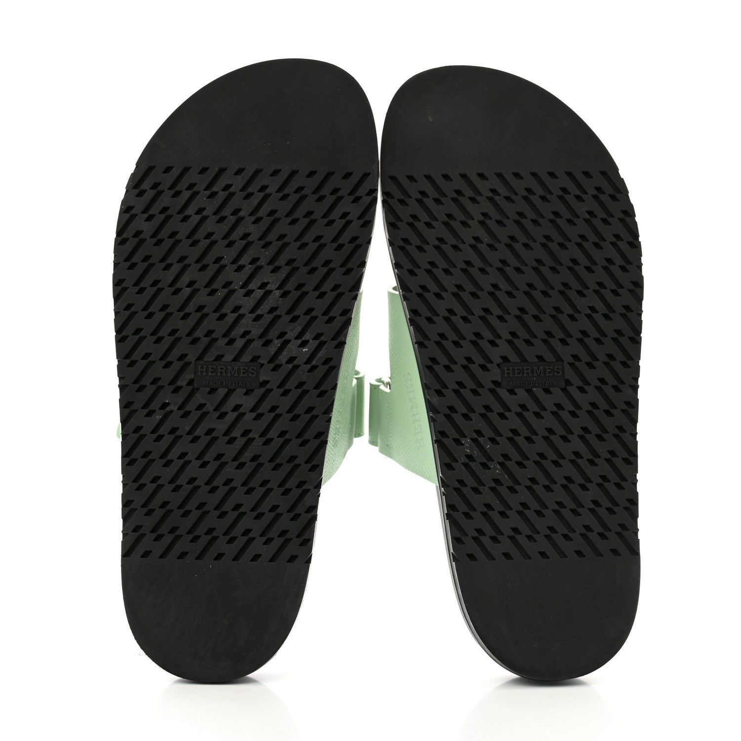 Hermes Epsom Womens Chypre Sandals 39 Vert Jade 6 of 10