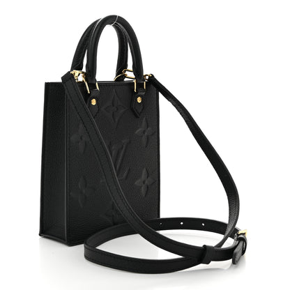 Louis Vuitton Empreinte Monogram Giant Petit Sac Plat Black 3 of 9
