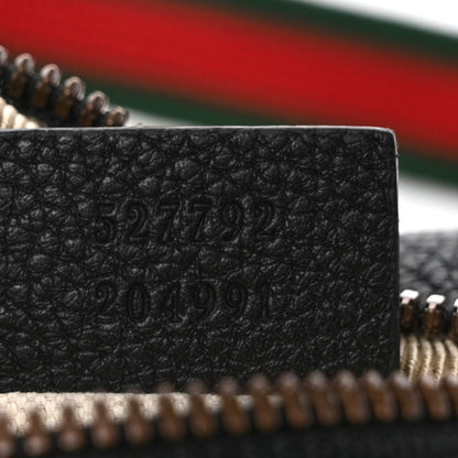 Gucci Grained Calfskin Small Logo Belt Bag Black 7 of 9