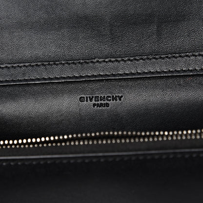 Givenchy Calfskin Star Pandora Chain Wallet Black 5 of 15