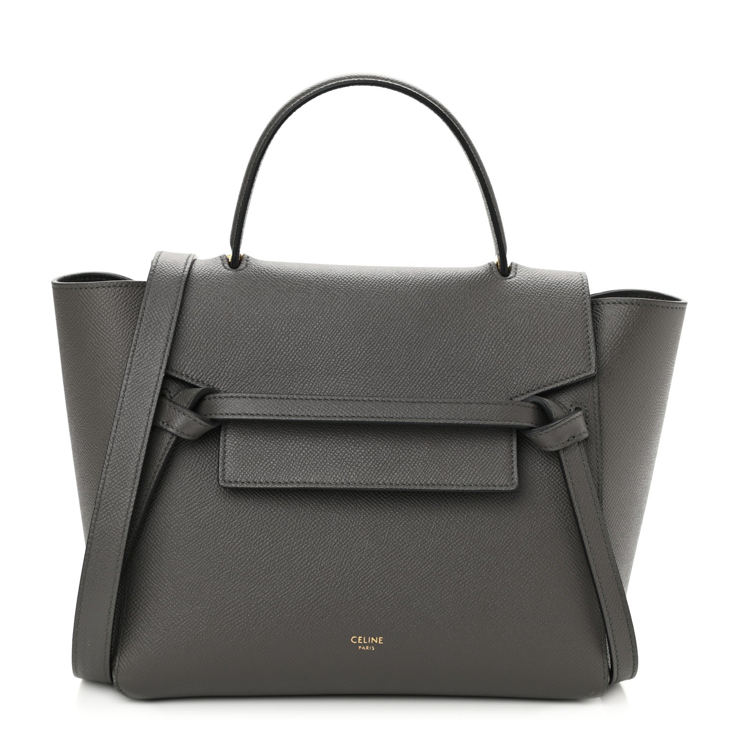 Celine Grained Calfskin Micro Belt Bag Grey 1 of 7