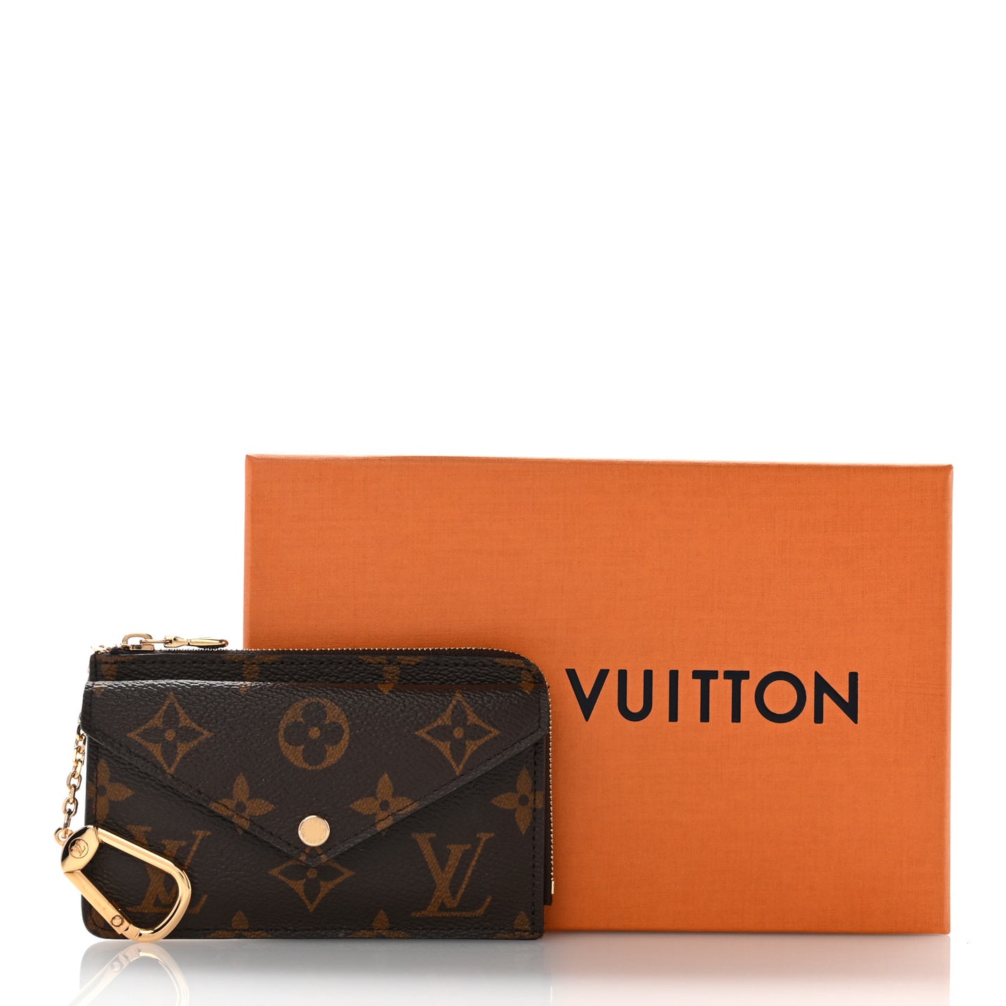 Monogram Recto Verso Card Holder Black