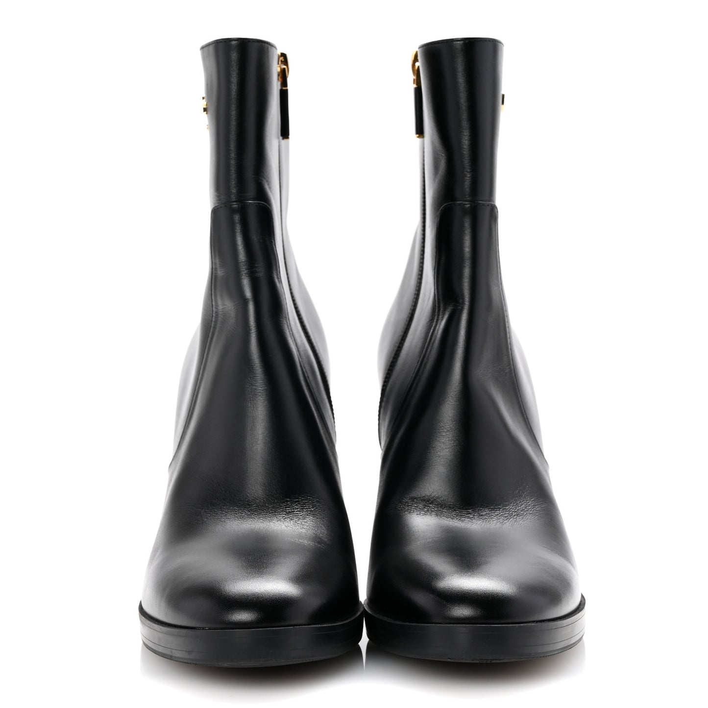 Calfskin D-Town Ankle Boots 38 Black
