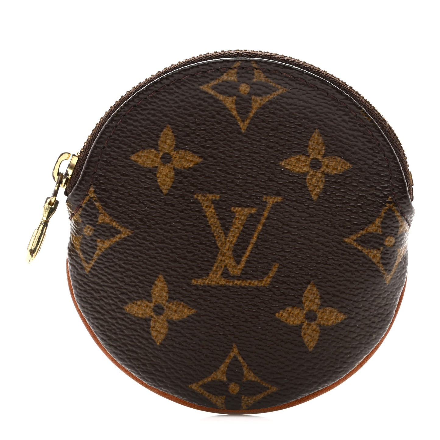 Monogram Round Coin Purse