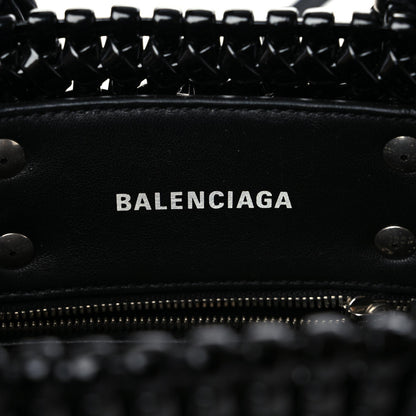 Balenciaga Faux Calfskin XXS Bistro Basket Black 8 of 8