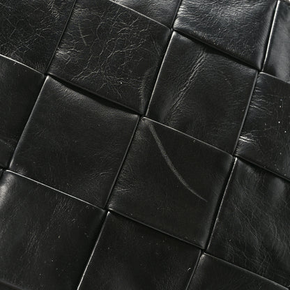 Bottega Veneta Paper Calfskin Maxi Intreccio Large Document Zipped Case Black 9 of 9