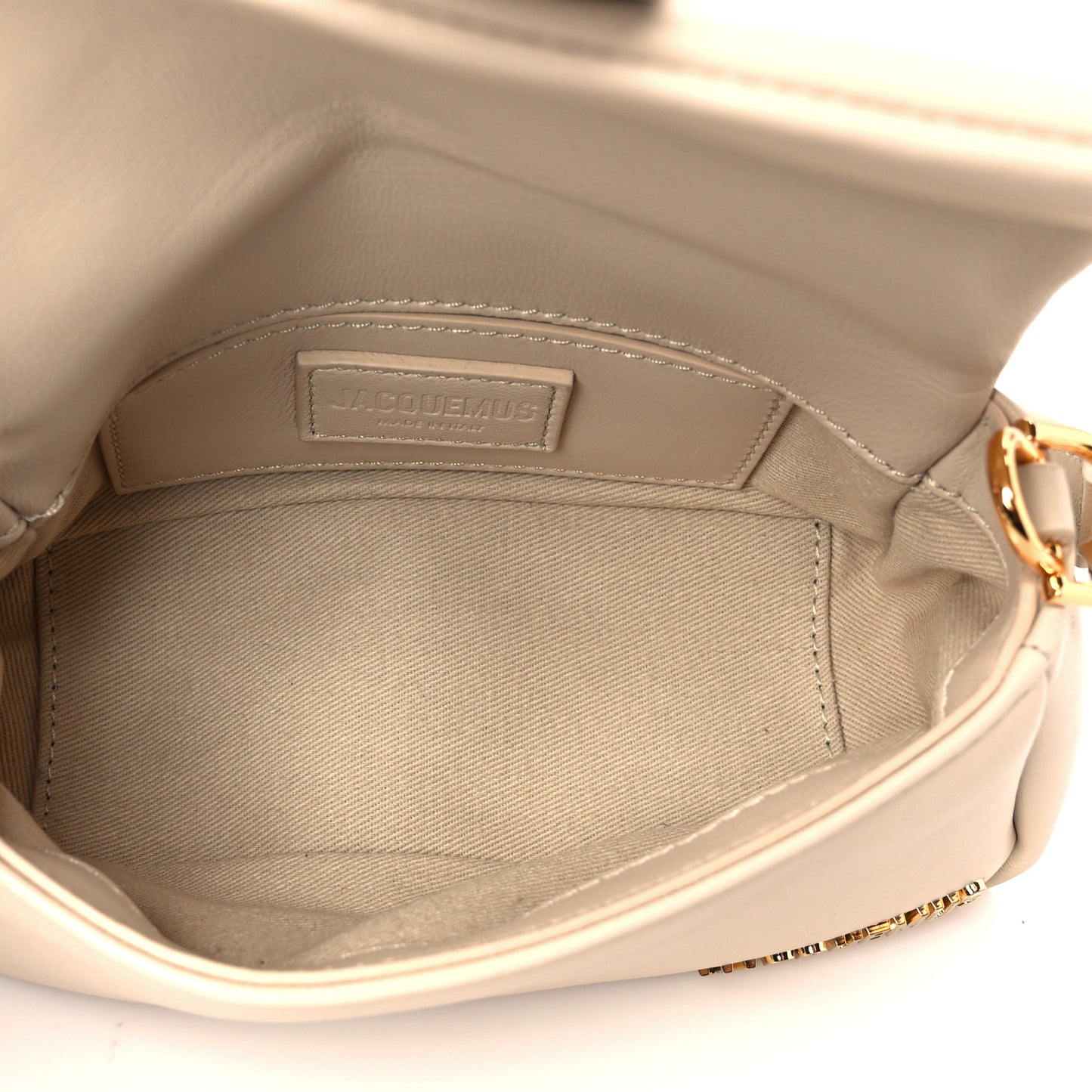 Padded Lambskin Le Petit Bambimou Light Beige