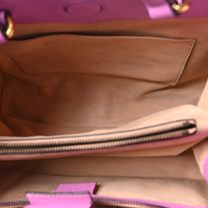Gucci Calfskin Matelasse Small GG Marmont Tote Candy Mousse 5 of 12