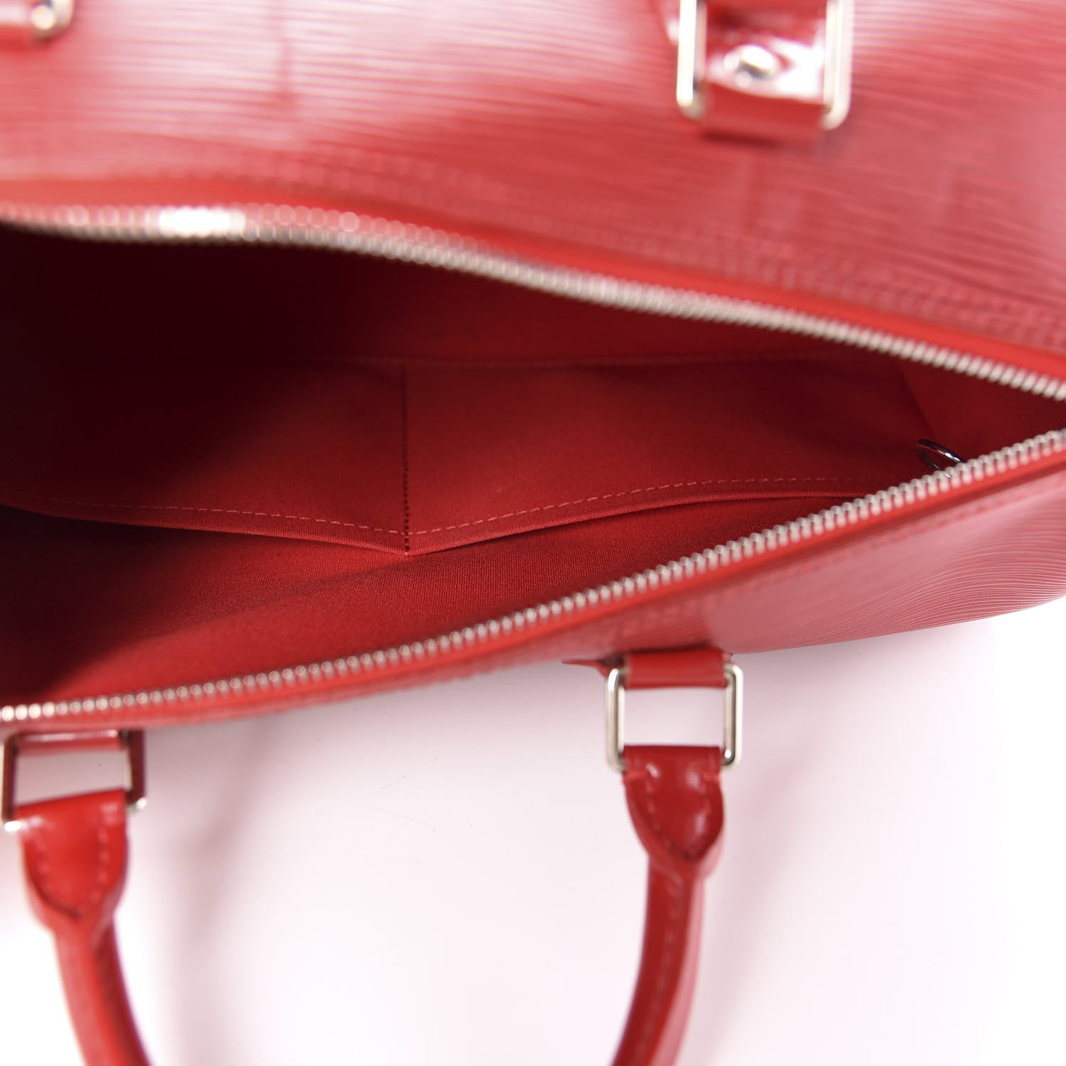 Louis Vuitton Epi Speedy 35 Rouge 5 of 10