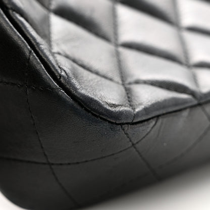 Chanel Lambskin Quilted Small Timeless Camera Case Black 9 of 9