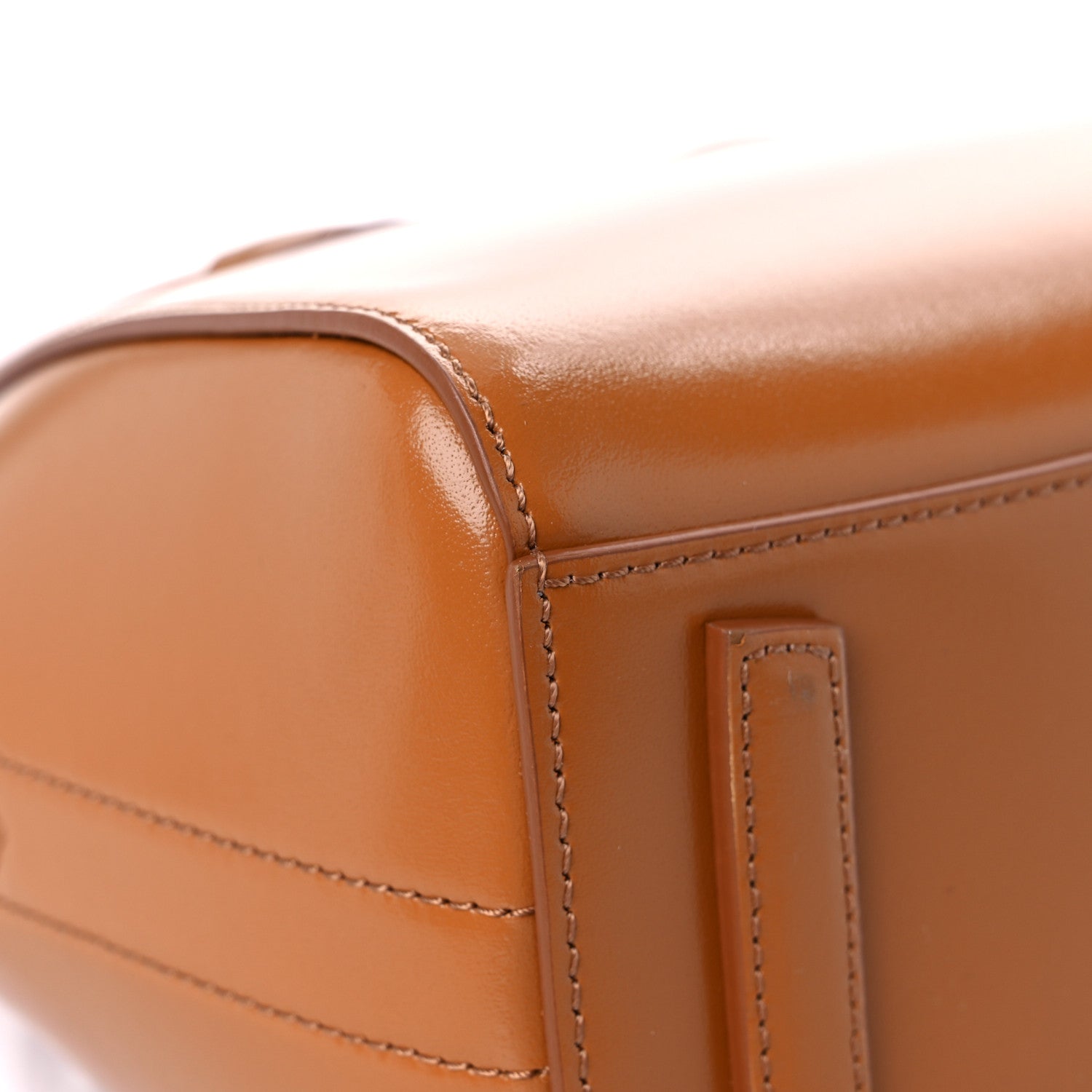 Givenchy Shiny Lord Calfskin Mini Antigona Camel 7 of 11