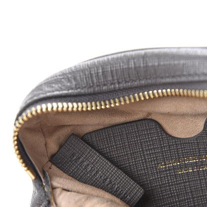 Alexander McQueen Textured Calfskin Mini Camera Bag Gray 10 of 11