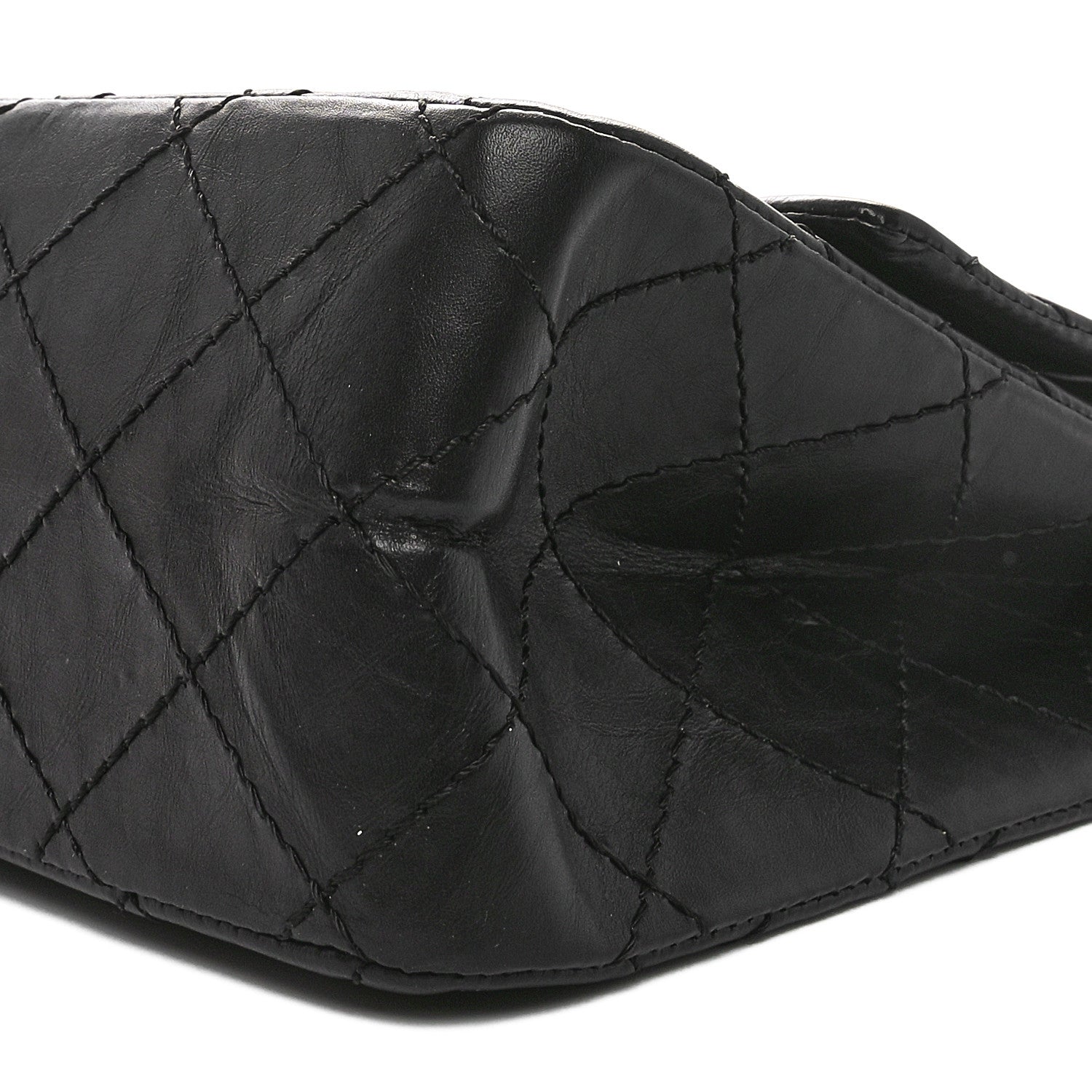 Chanel Aged Calfskin Quilted 2.55 Reissue 226 Flap Black 10 of 10