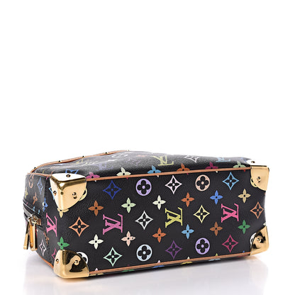 Louis Vuitton Monogram Multicolor Trouville Black 4 of 12