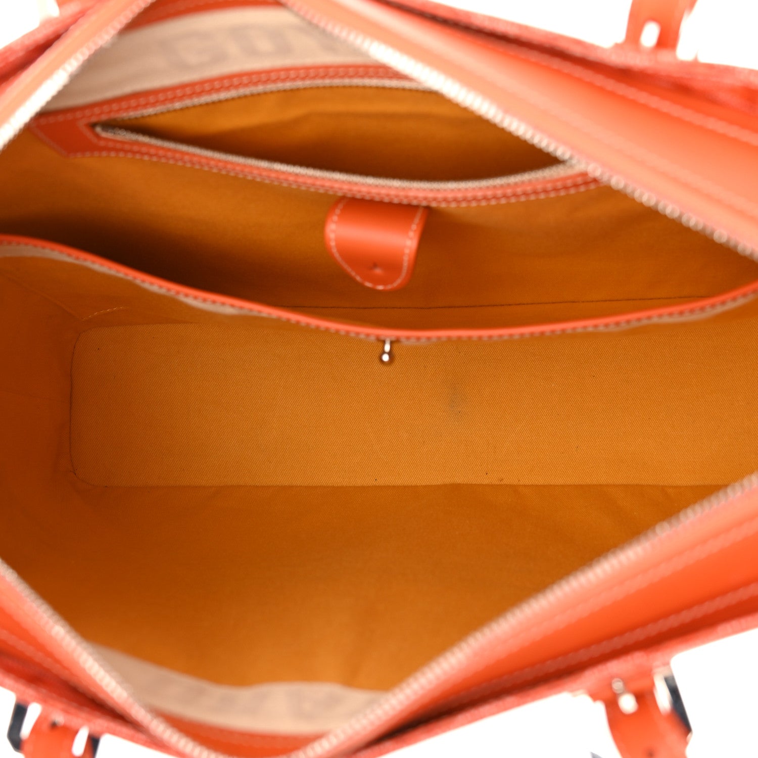 Goyard Goyardine Sac Marie Galante GM Orange 5 of 8