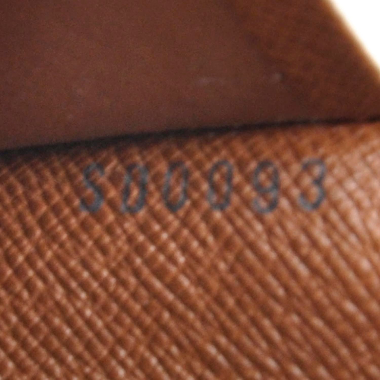 Louis Vuitton Monogram Simple Checkbook Holder Wallet 7 of 7