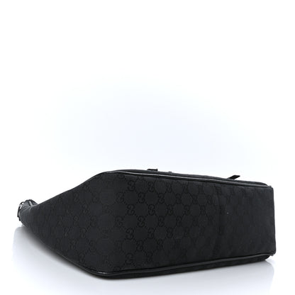 Gucci Monogram Front Pocket Hobo Black 3 of 8