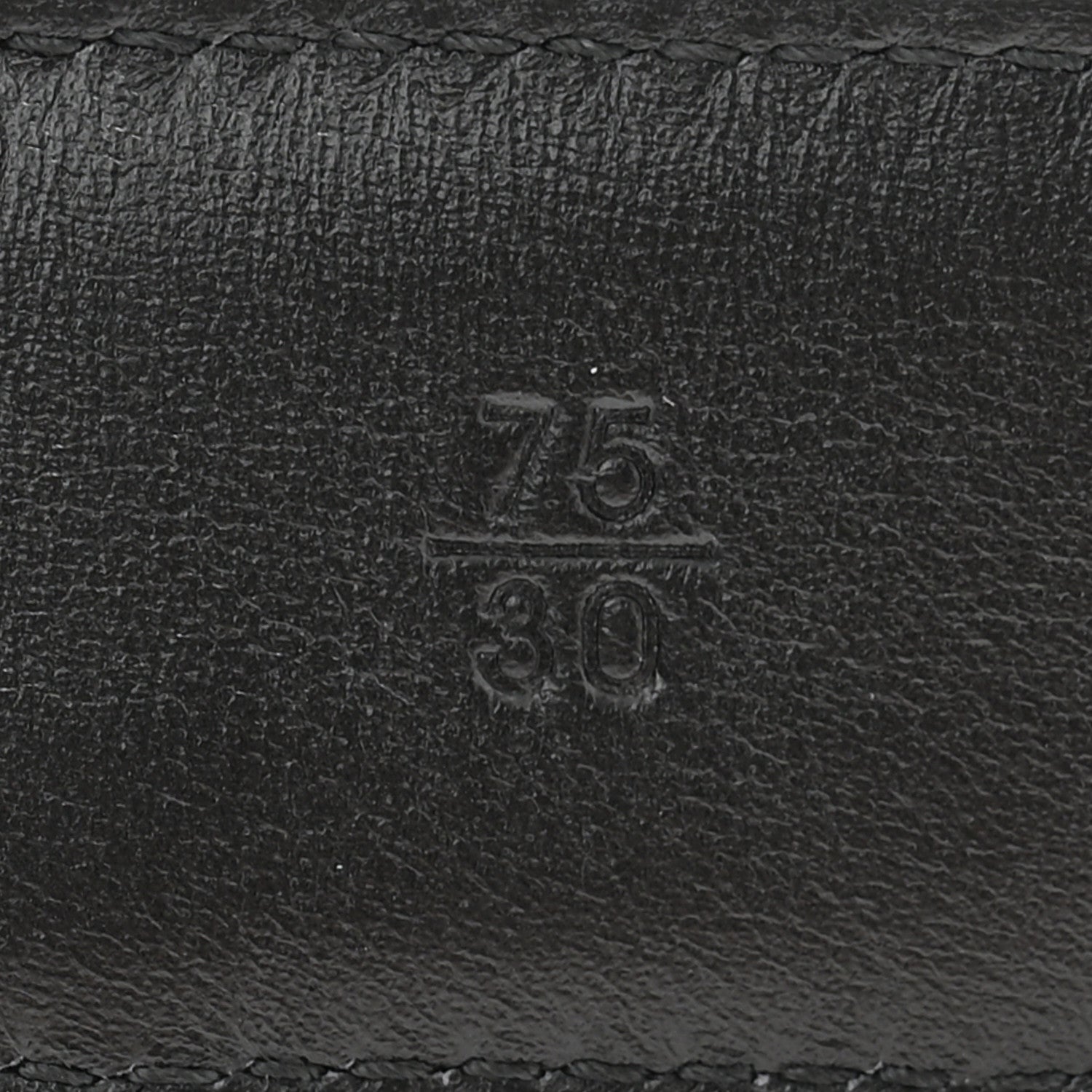 Chanel Calfskin Quilted CC Chain Belt 75 30 Black 6 of 7