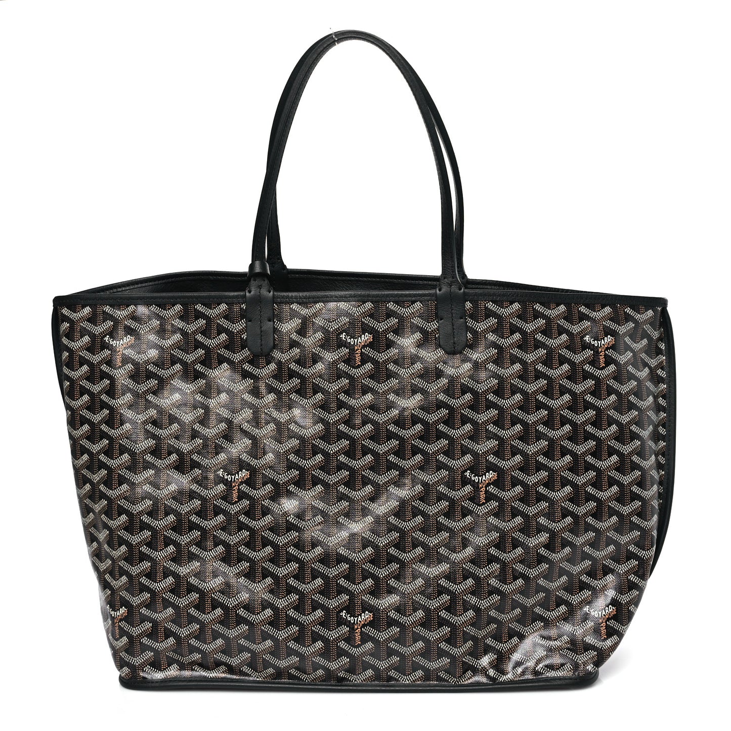 Goyardine Reversible Anjou PM Black